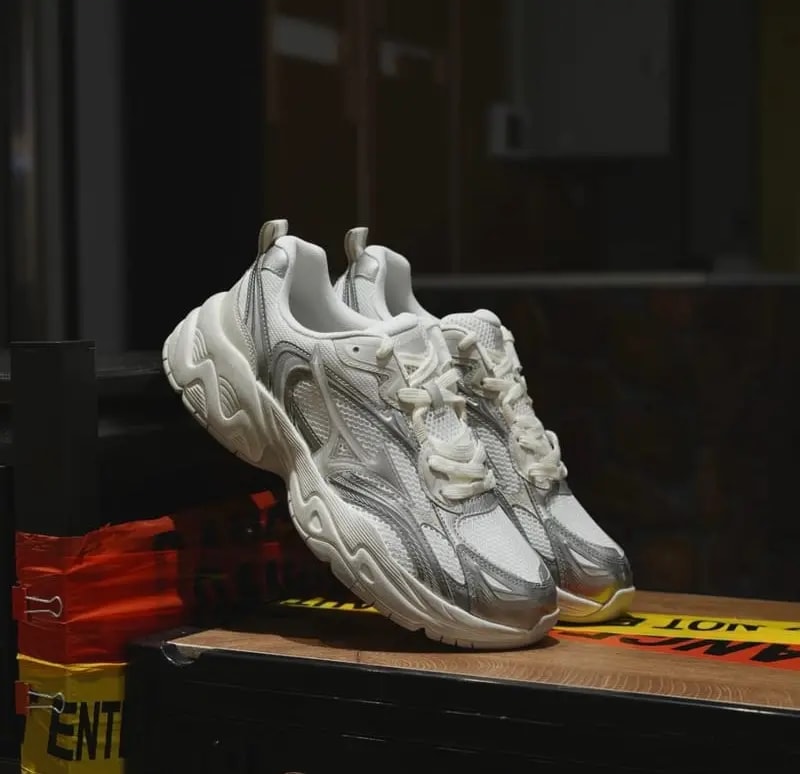 Giày Mizuno Trainer 2K 'White Grey' D1GH250403 — ảnh 4