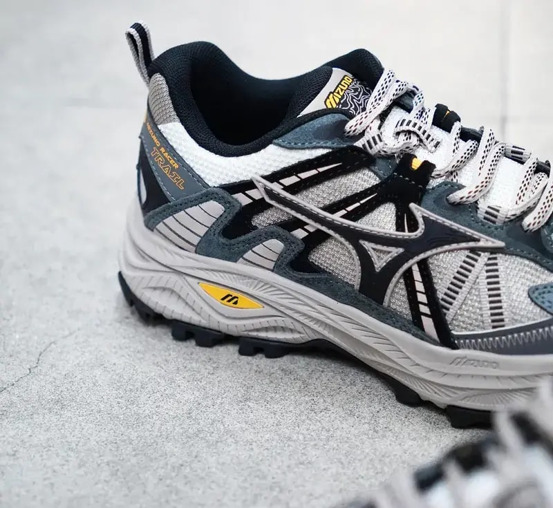 Giày Mizuno Racer Trail 'Blue Grey' D1GH223808 — ảnh 4