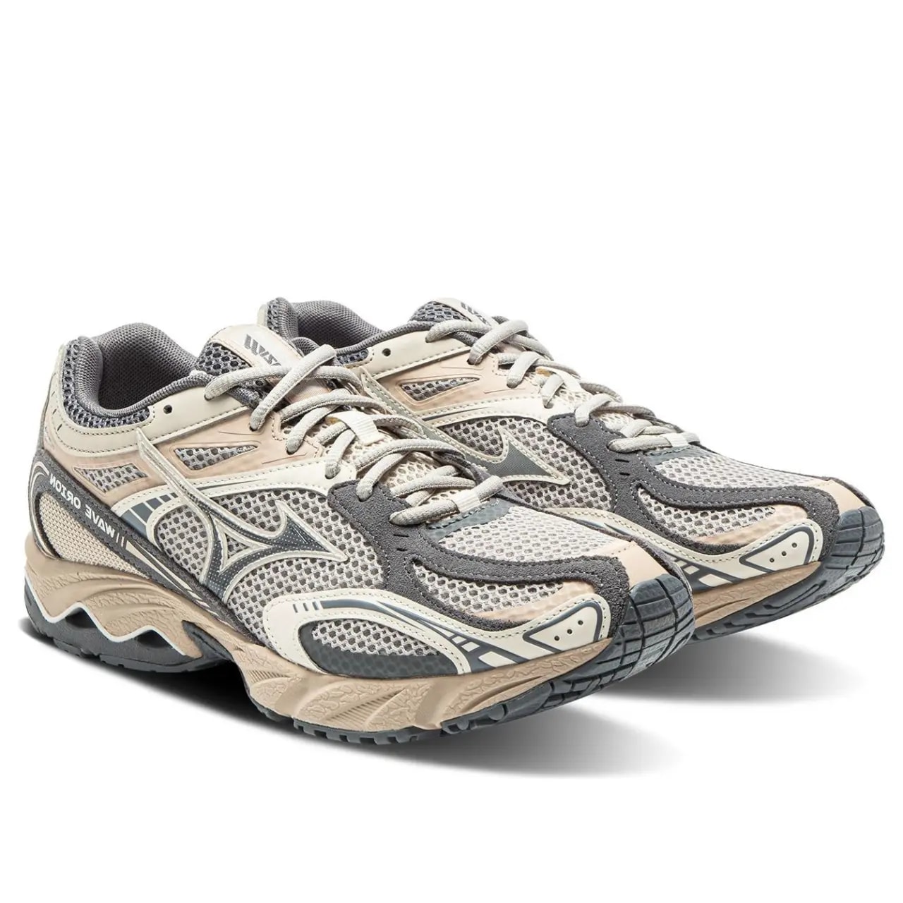 Giày Mizuno Wave Orion 'Wheat Grey' D1GH232113 — ảnh 2