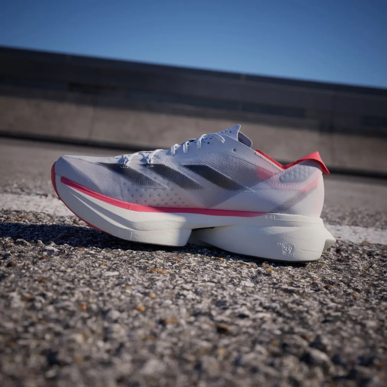 Giày Adizero Adios Pro 3 'White Solar Red' IE1053 — ảnh 2