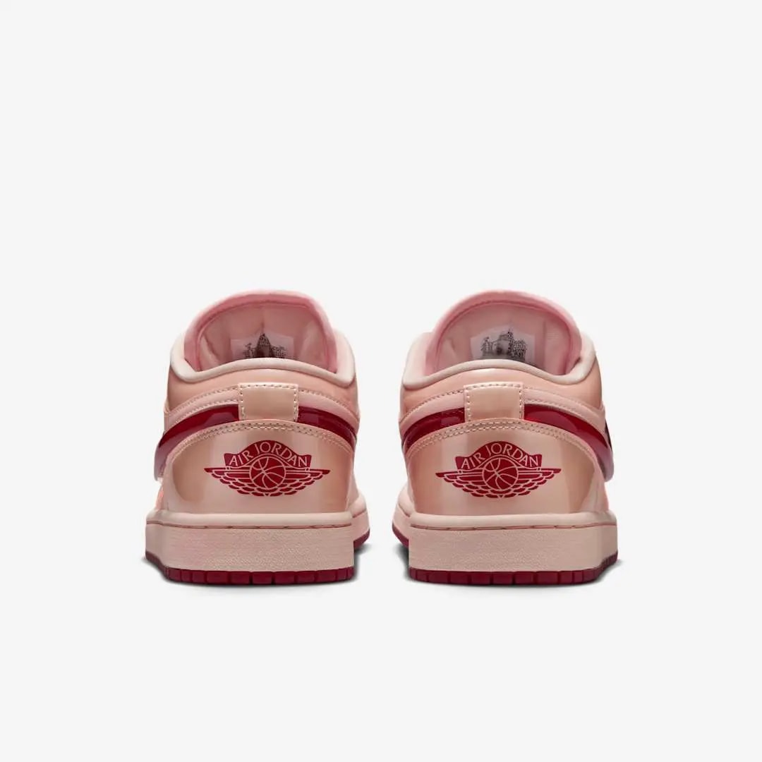 Giày Nike Air Jordan 1 Low Patent 'Valentine's Day' HF3174-600 — ảnh 3