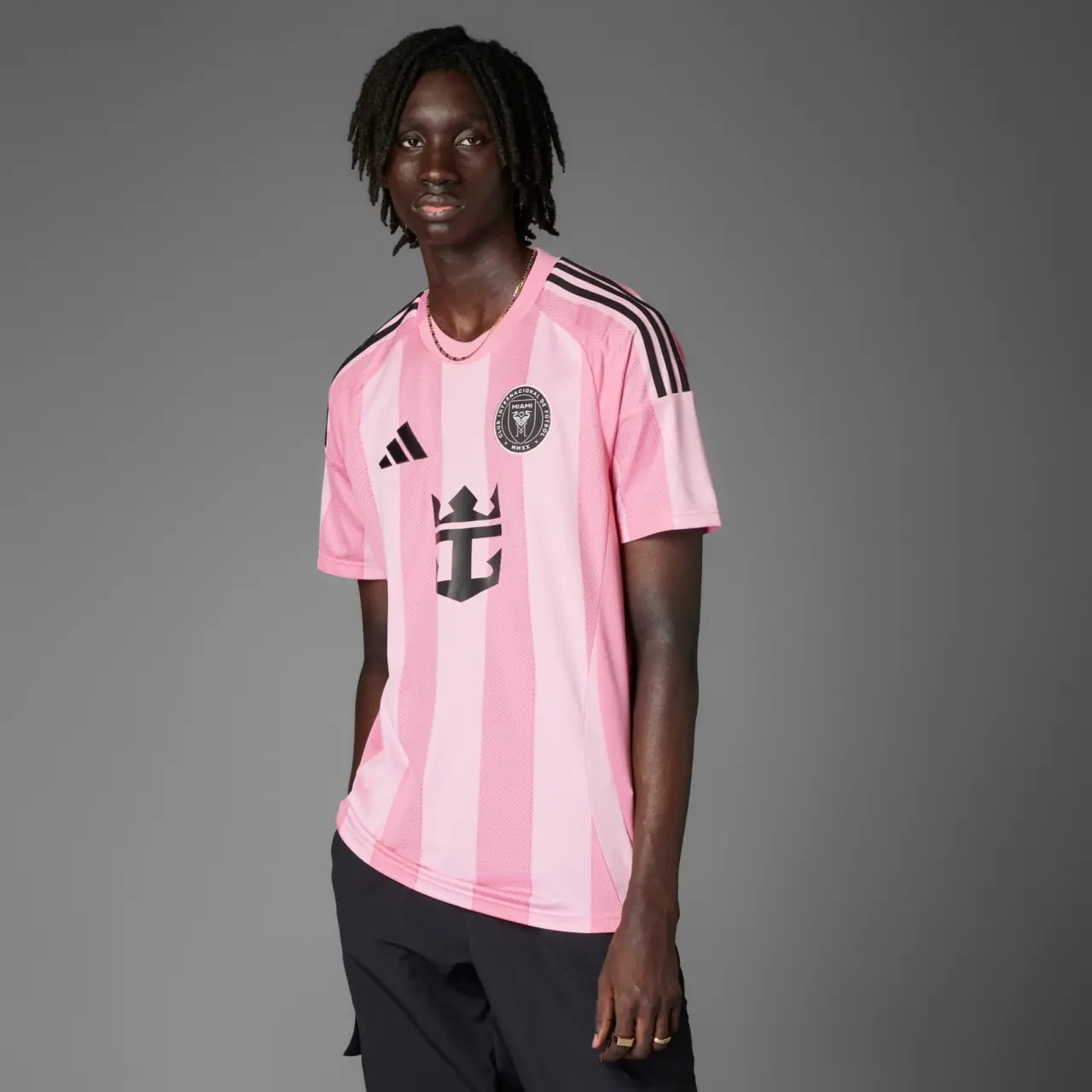 Áo Adidas Inter Miami CF 25/26 Home Jersey 'Pink' JJ1392 — ảnh 4