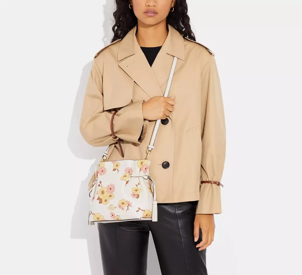 Túi Coach Andy Crossbody With Floral Cluster 'Chalk Multi' CH349-IMCAH — ảnh 5