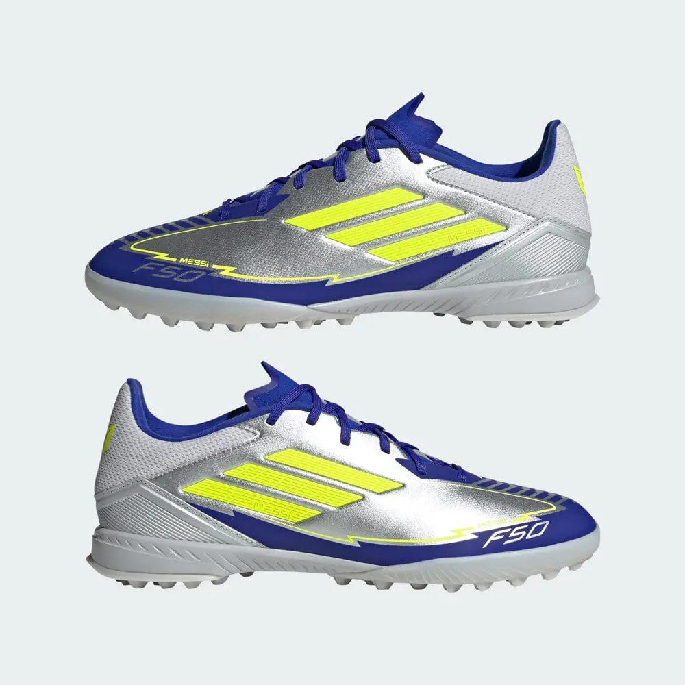 Giày Adidas F50 League TF Messi 'Silver' IH0919 — ảnh 5