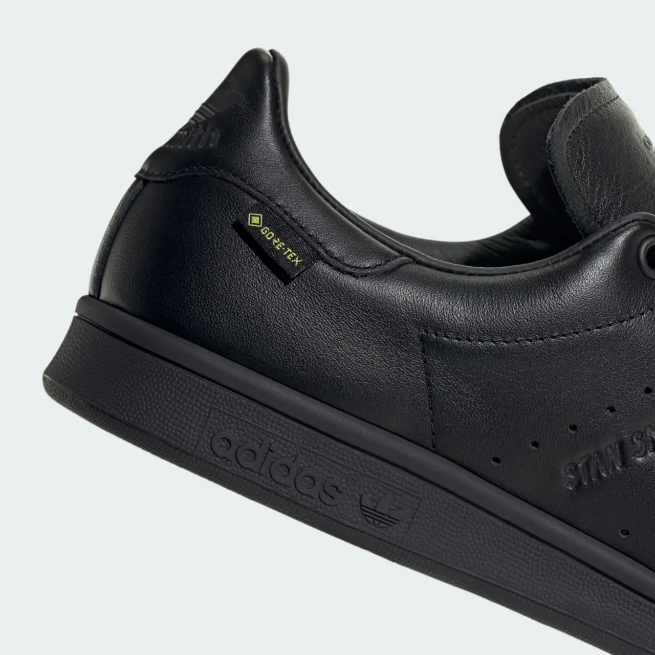 Giày Adidas Stan Smith Gore-Tex 'Core Black' JR3329 — ảnh 3