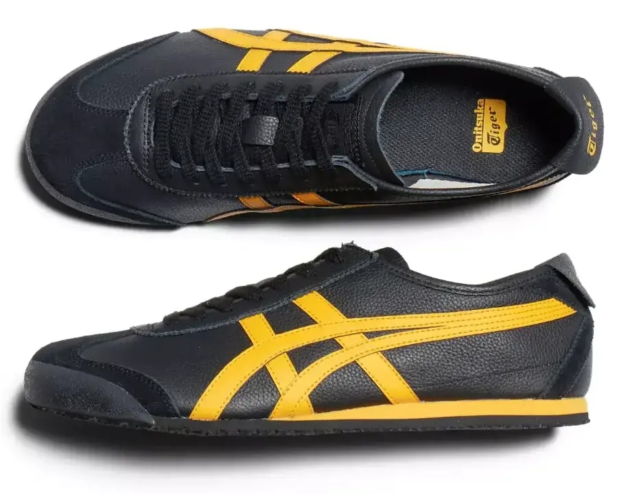 Giày Onitsuka Tiger Mexico 66 'Black Yellow' 1183A201-003 — ảnh 4
