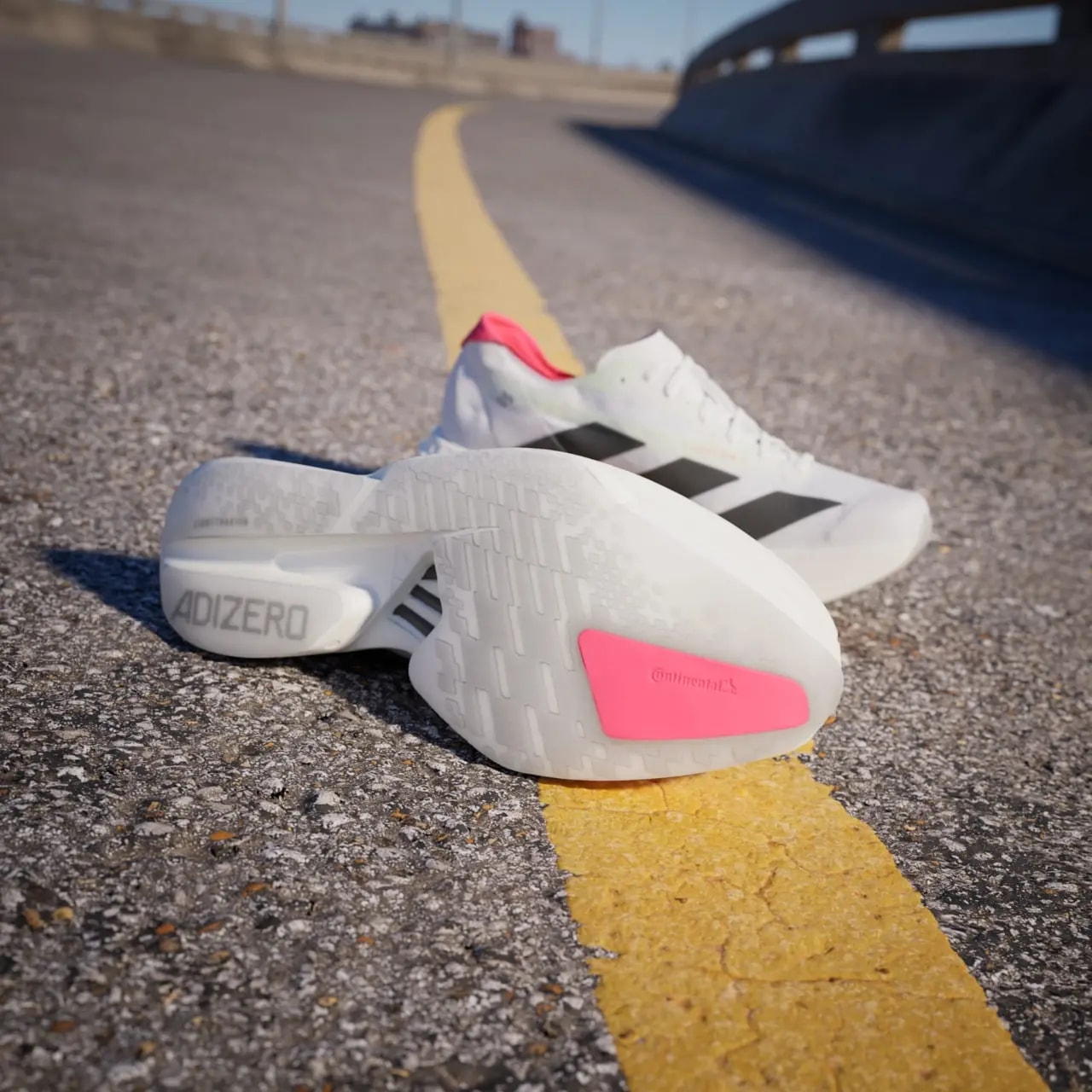 Giày Adidas Adizero Adios Pro 4 'White Black' JR1094 — ảnh 4