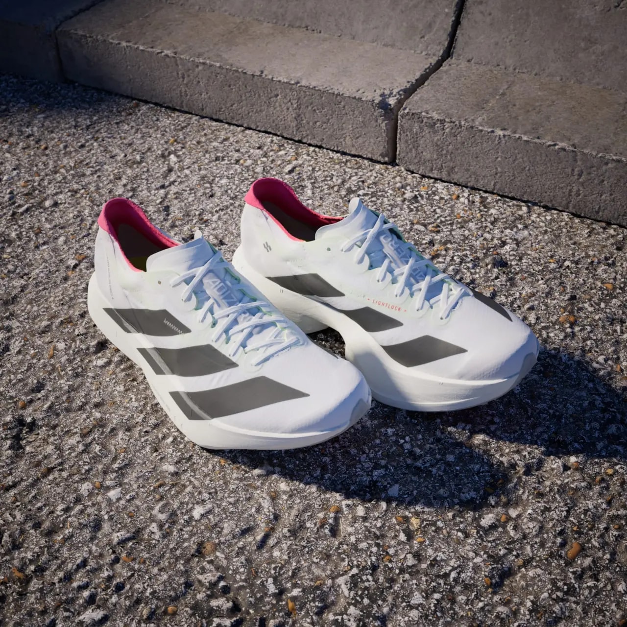 Giày Adidas Adizero Adios Pro 4 'White Black' JR1094 — ảnh 3