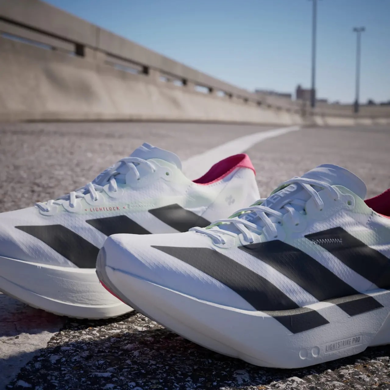 Giày Adidas Adizero Adios Pro 4 'White Black' JR1094 — ảnh 2