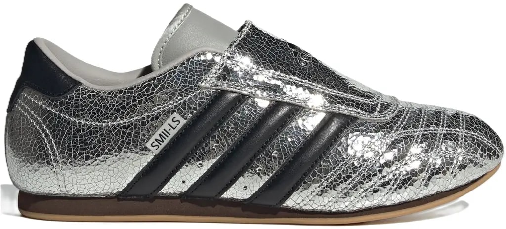 Giày Adidas Taekwondo 'Metallic Silver Black' JH9664 — kich-thuoc: 40