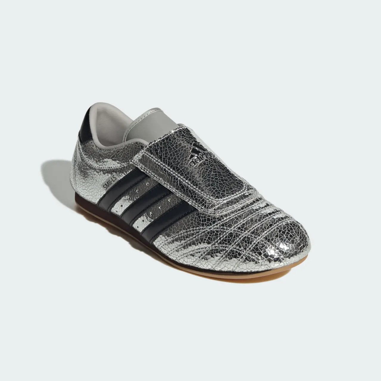 Giày Adidas Taekwondo 'Metallic Silver Black' JH9664 — ảnh 4
