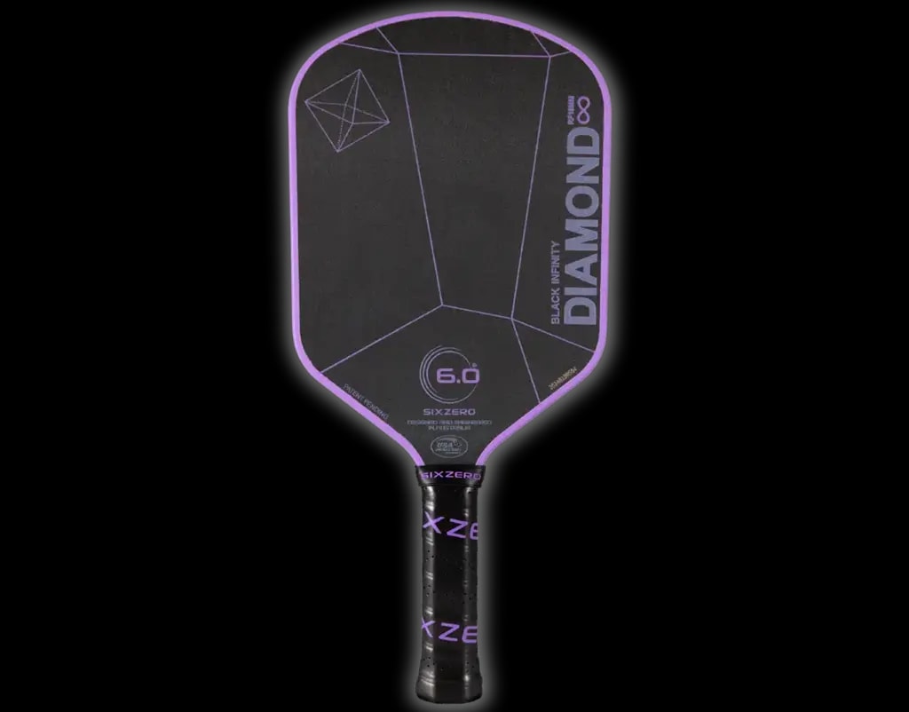 Vợt Pickleball Infinity Edgeless Diamond Power 'Black' — kich-thuoc: 16mm