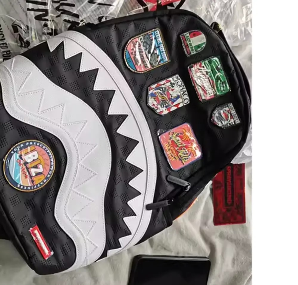 Balo Sprayground Logo 'Black' W1115706 — ảnh 2