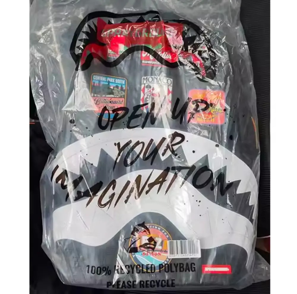 Balo Sprayground Logo 'Black' W1115706 — ảnh 3