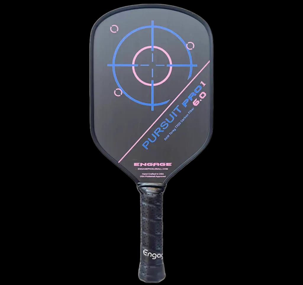 Vợt Pickleball Racket Engage Pursuit Pro1 6.0 Power Series 'Jessie Irvine' — kich-thuoc: 16mm