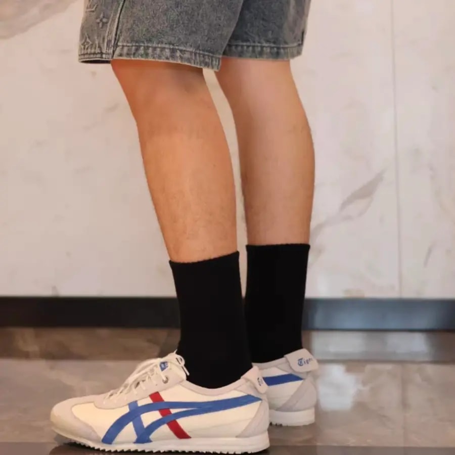 Giày Onitsuka Tiger Mexico 66 SD 'Blue Suede' 1183C015-104 — ảnh 4
