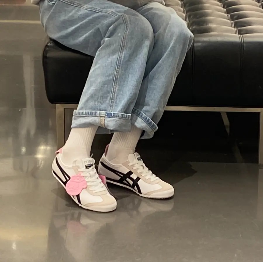 Giày Onitsuka Tiger Mexico 66 x PATOU 'White Black' 1183C380-100 — ảnh 2