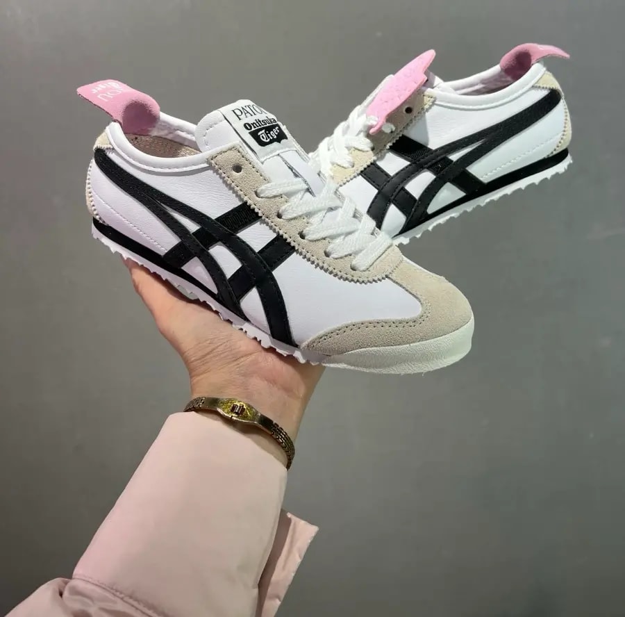 Giày Onitsuka Tiger Mexico 66 x PATOU 'White Black' 1183C380-100 — ảnh 3
