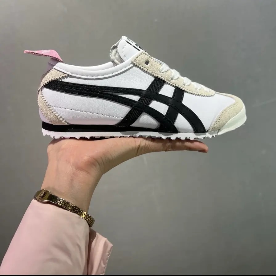 Giày Onitsuka Tiger Mexico 66 x PATOU 'White Black' 1183C380-100 — ảnh 4