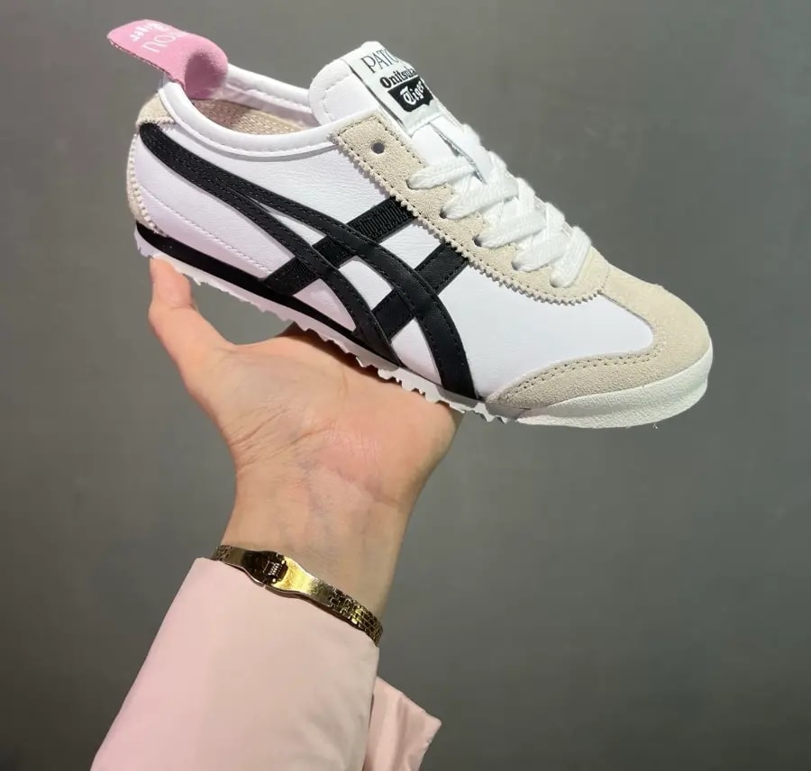 Giày Onitsuka Tiger Mexico 66 x PATOU 'White Black' 1183C380-100 — ảnh 5