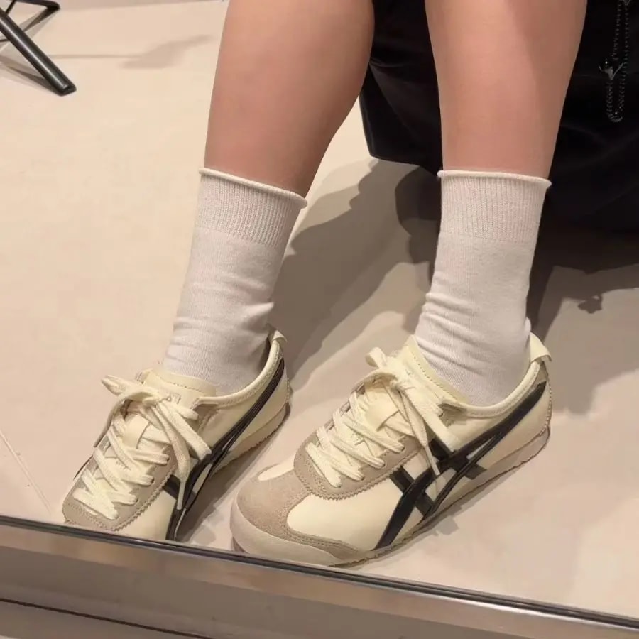 Giày Onitsuka Tiger Mexico 66 'Ivory Black' 1183C102-752 — ảnh 3