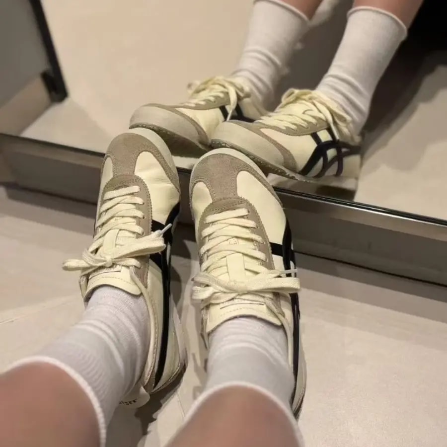 Giày Onitsuka Tiger Mexico 66 'Ivory Black' 1183C102-752 — ảnh 4