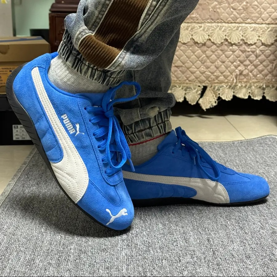 Giày Puma Speedcat OG 'Team Royal White' 398846-18 — ảnh 2