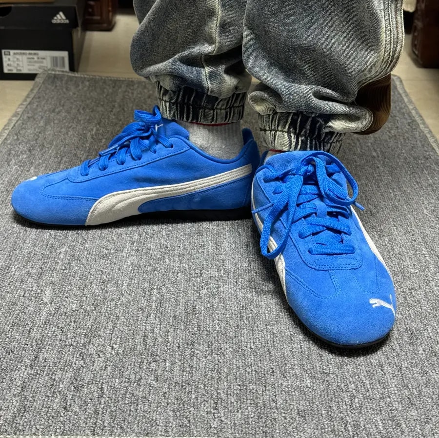 Giày Puma Speedcat OG 'Team Royal White' 398846-18 — ảnh 3