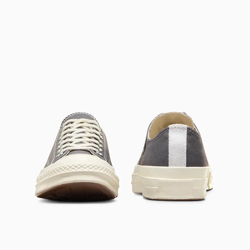 Giày Converse Chuck Taylor All Star 70 Ox x Comme des Garcons Play 'Grey' A08797C — ảnh 3