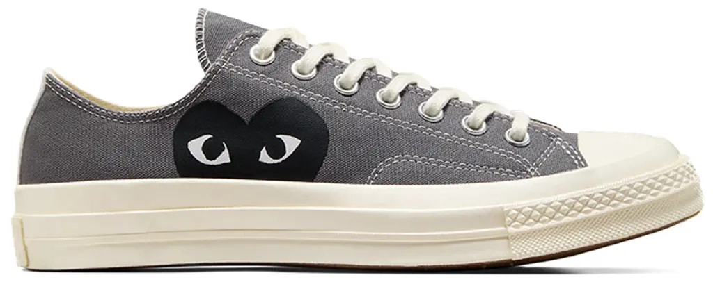 Giày Converse Chuck Taylor All Star 70 Ox x Comme des Garcons Play 'Grey' A08797C