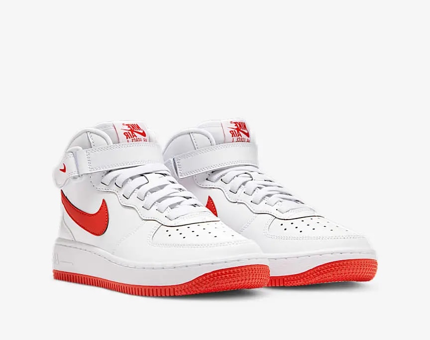 Giày Nike Air Force 1 Mid EasyOn 'White' FN1193-106 — ảnh 5