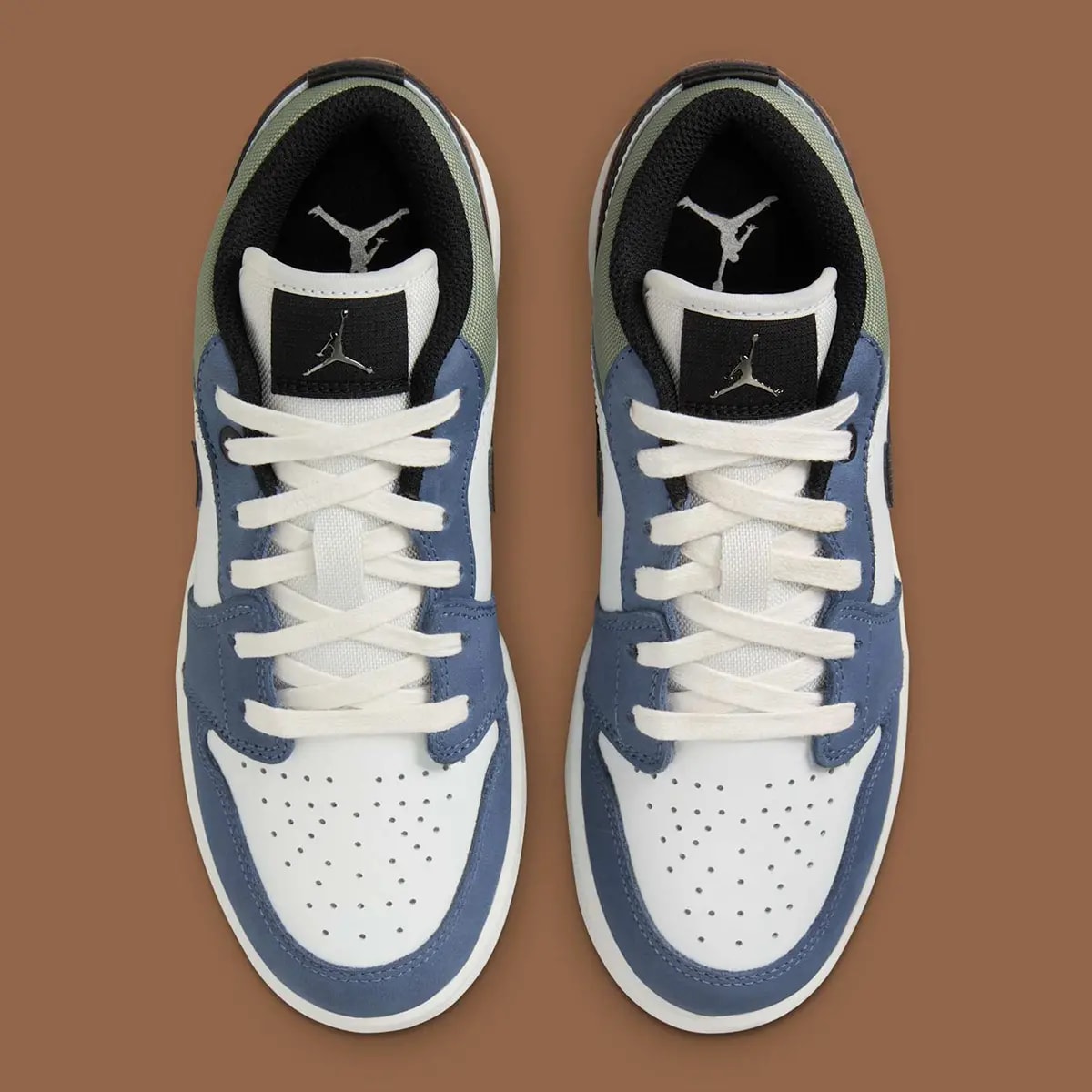 Giày Nike Air Jordan 1 Low GS 'Diffused Blue Jade Horizon' HV5973-101 — ảnh 4