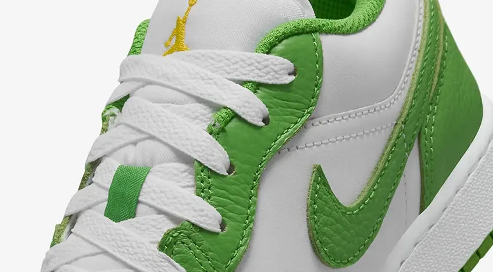 Giày Nike Air Jordan 1 Low GS 'Chlorophyll' HF4779-100 — ảnh 2