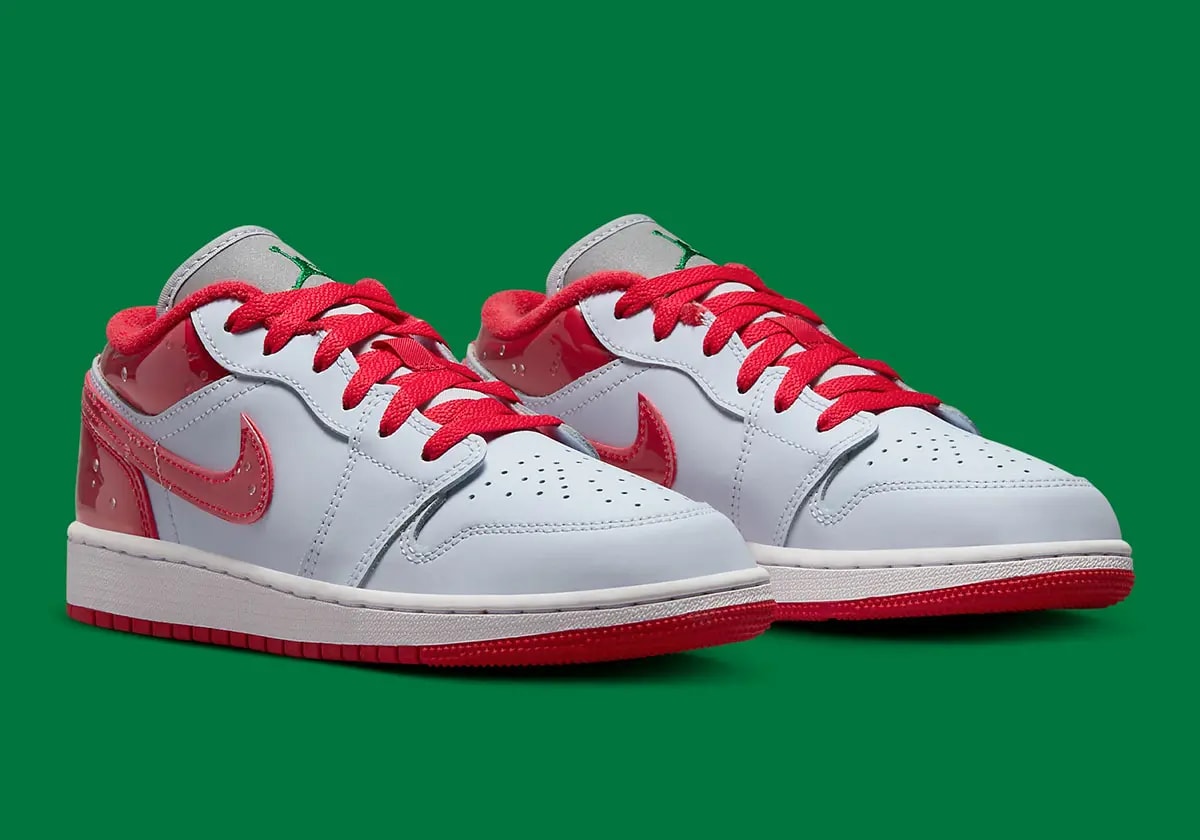 Giày Nike Air Jordan 1 Low SE GS 'Gatorade Pack Red' FQ1935-018 — ảnh 5