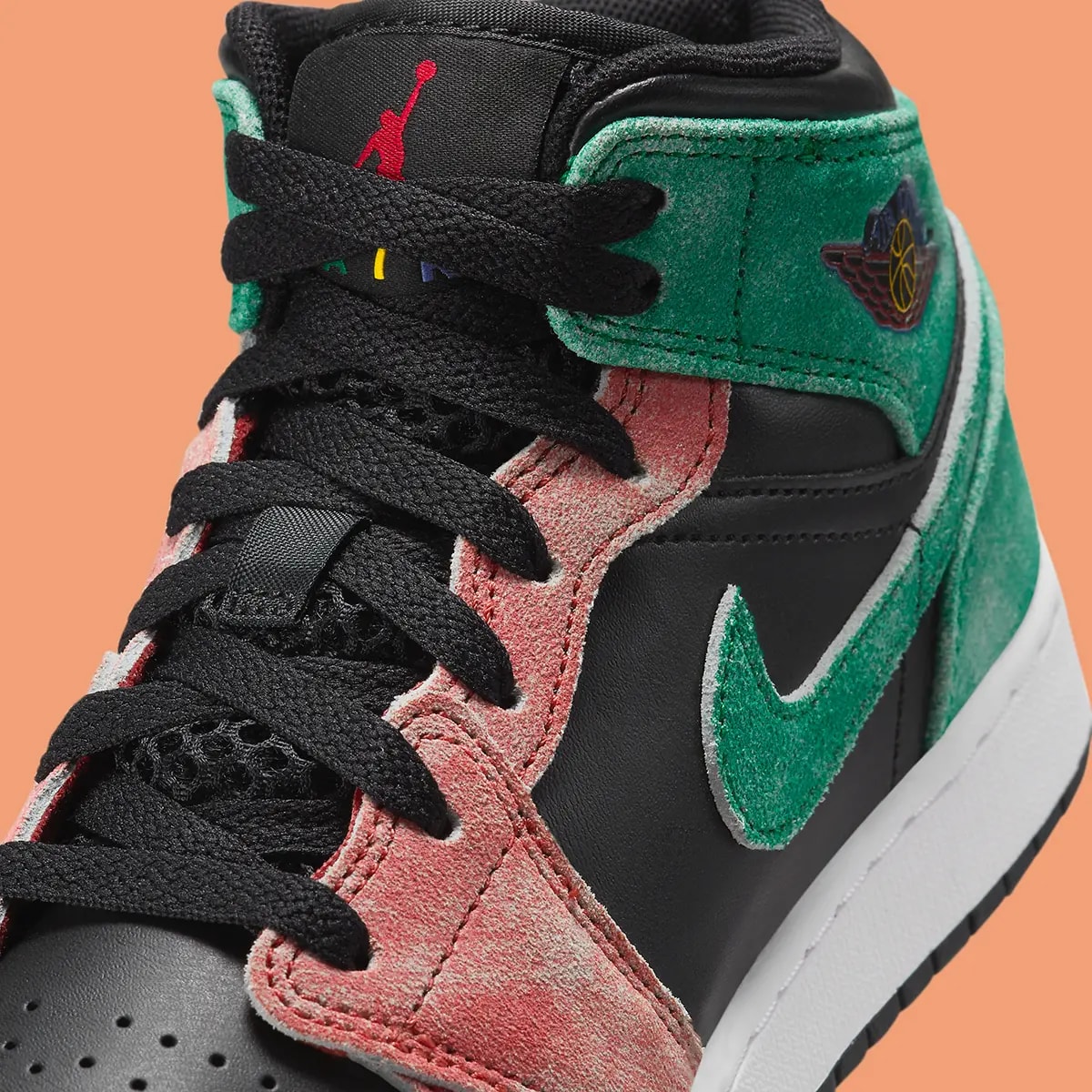 Giày Nike Air Jordan 1 Mid SE GS 'MJ's Playground' FQ1292-003 — ảnh 2