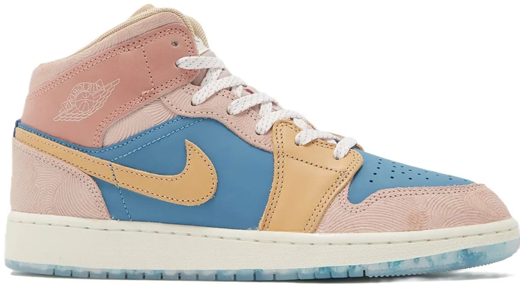 Giày Nike Air Jordan 1 Mid SE GS 'Zen' FN7452-400 — kich-thuoc: 37.5
