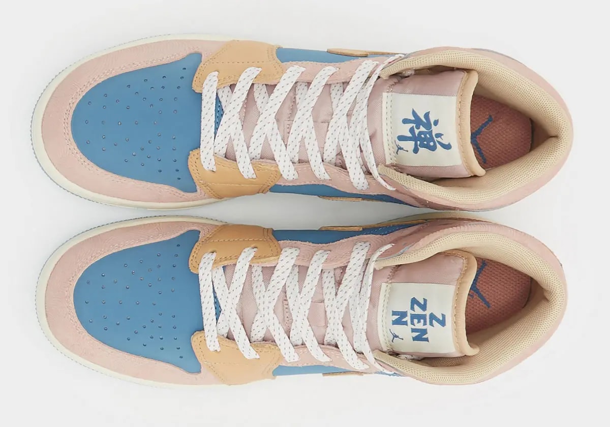 Giày Nike Air Jordan 1 Mid SE GS 'Zen' FN7452-400 — ảnh 4