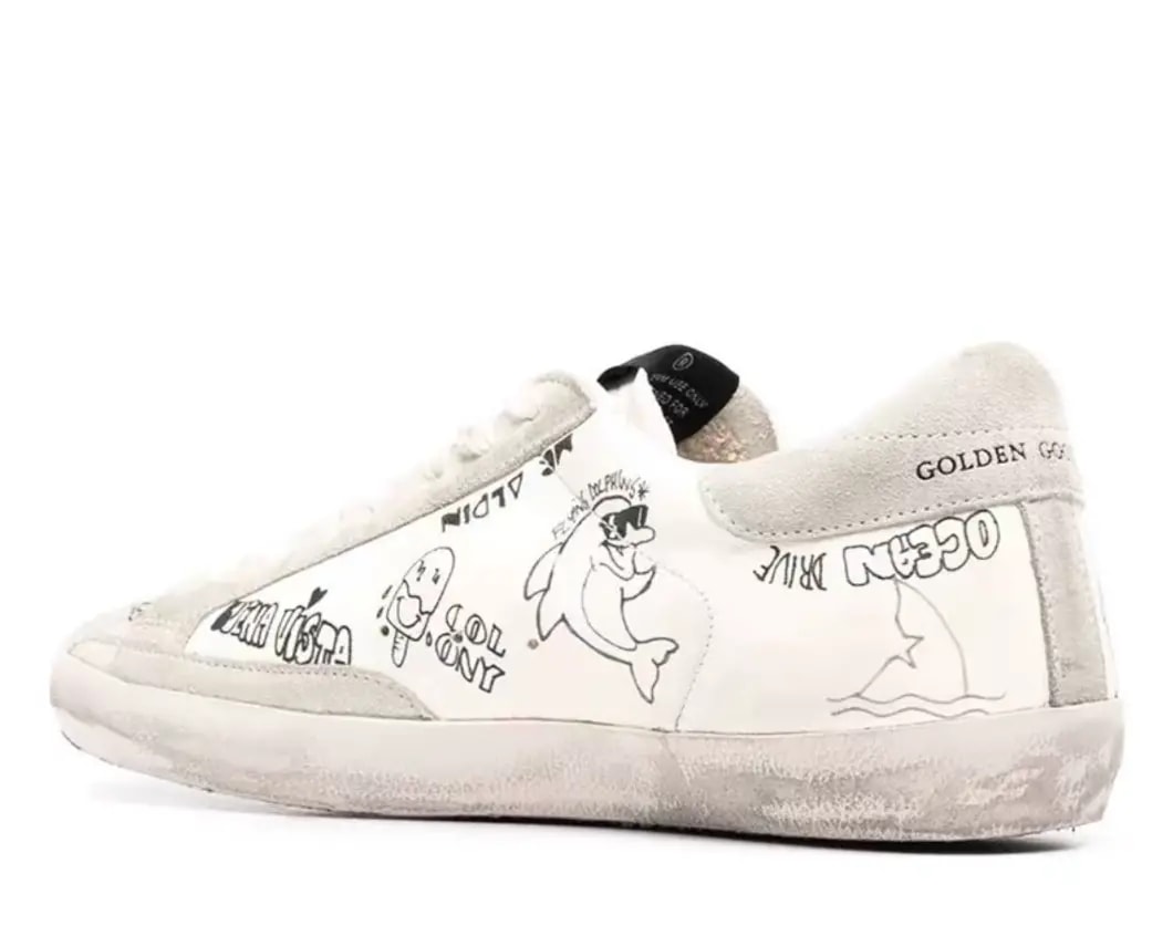 Giày Golden Goose Super-Star 'White' GMF00101-F002647-10220 — ảnh 3