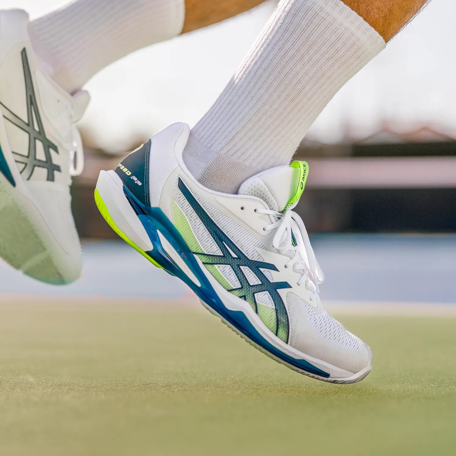 Giày Asics Solution Speed FF 3 'White Mako Blue' 1041A438-102 — ảnh 5