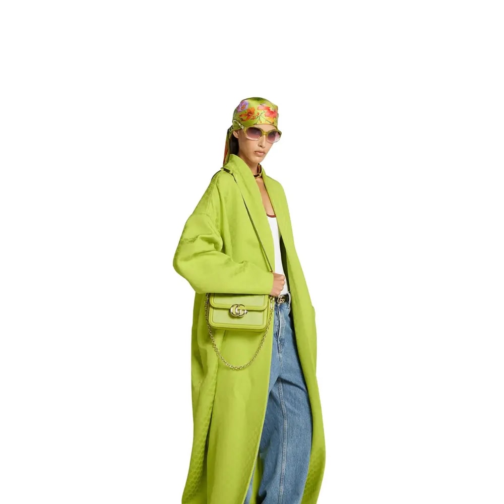 Túi Gucci Go Small Shoulder Bag 'Bright Green' 826761-FAEKL-3520 — ảnh 4