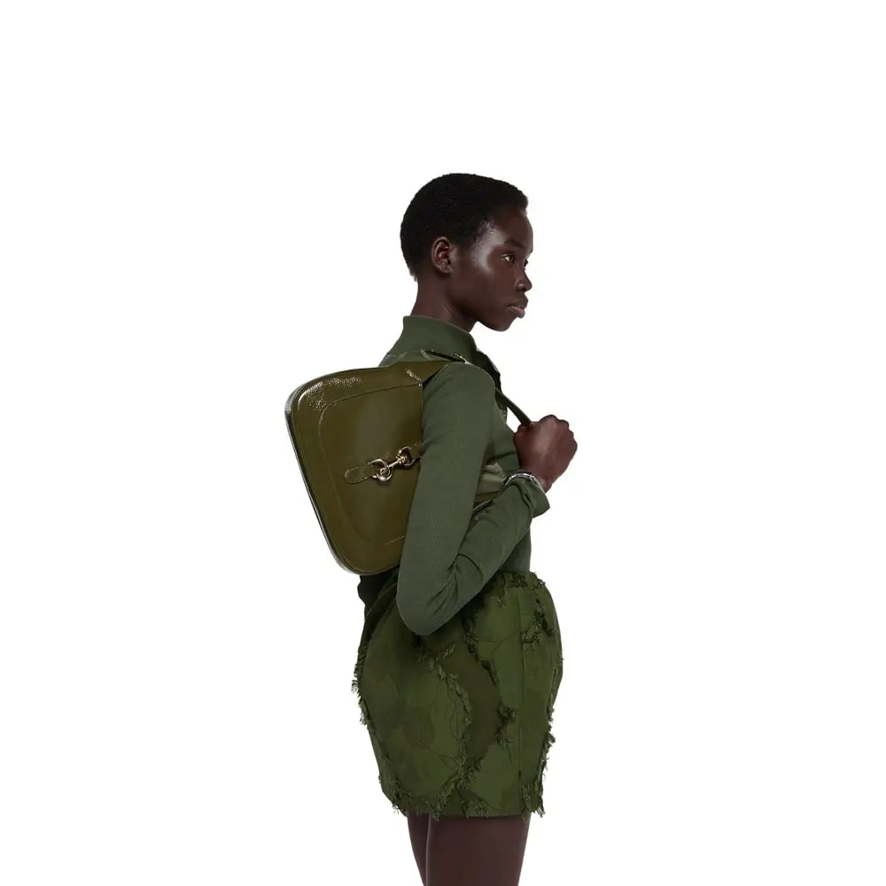 Túi Gucci Jackie Small Shoulder Bag 'Forest Green' 782849-AADHF-3052 — ảnh 2