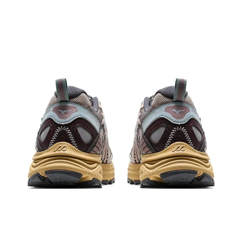 Giày Mizuno Racer Trail 'Red Umber Grey' D1GH223809 — ảnh 5
