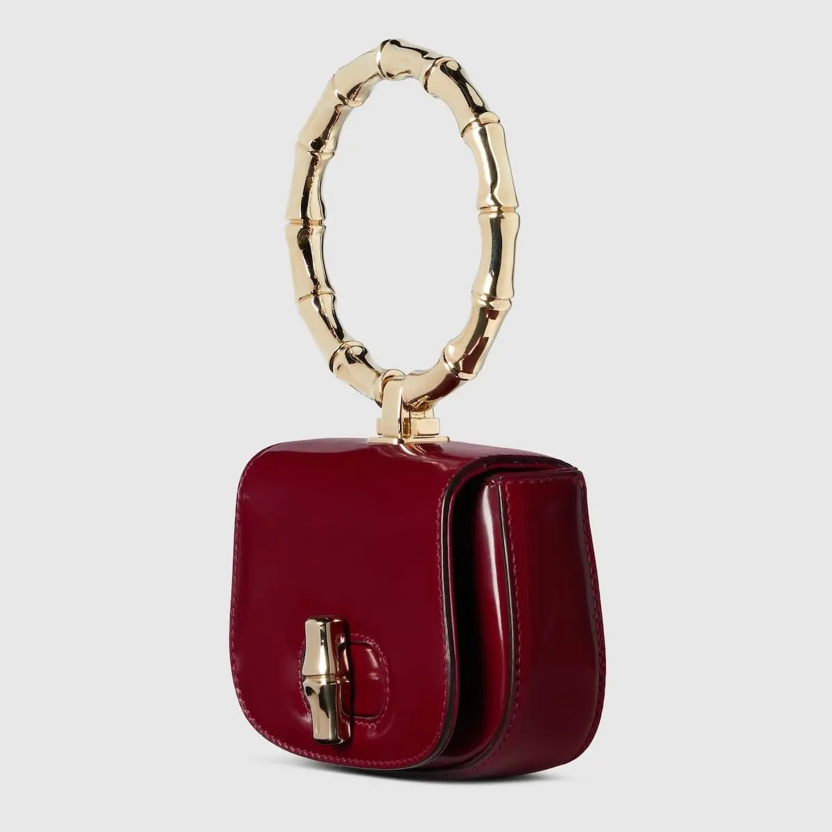 Túi Gucci Bamboo Night Super Mini Bag 'Red' 828239-AACY9-6207 — ảnh 4