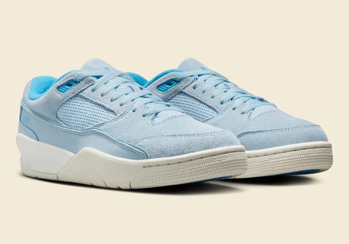 Giày Nike Air Jordan Flight Court 'Hydrogen Blue' FZ9854-400 — ảnh 5