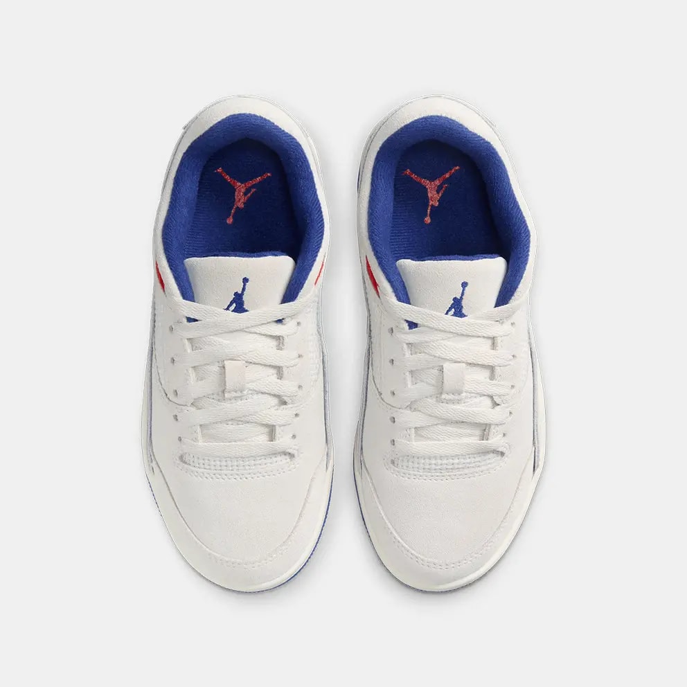 Giày Nike Air Jordan Flight Court GS 'Beige Royal' HF3333-005 — ảnh 4