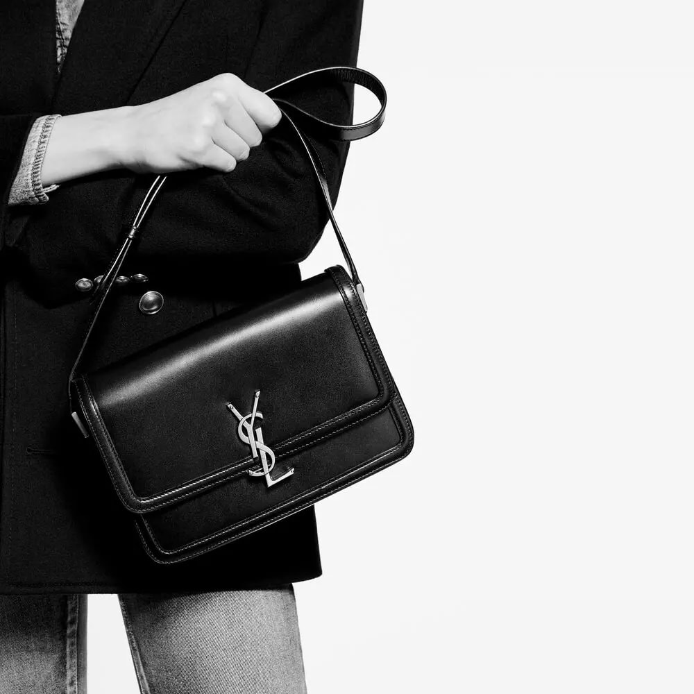 Túi Saint Laurent Solferino 'Black' 6343050SX0W1000 — ảnh 2