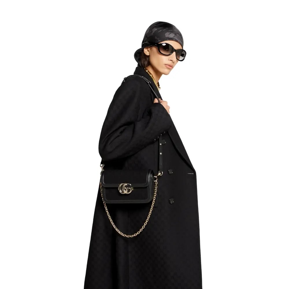 Túi Gucci Go Small Shoulder Bag 'Black' 826761-FAEKK-1000 — ảnh 2