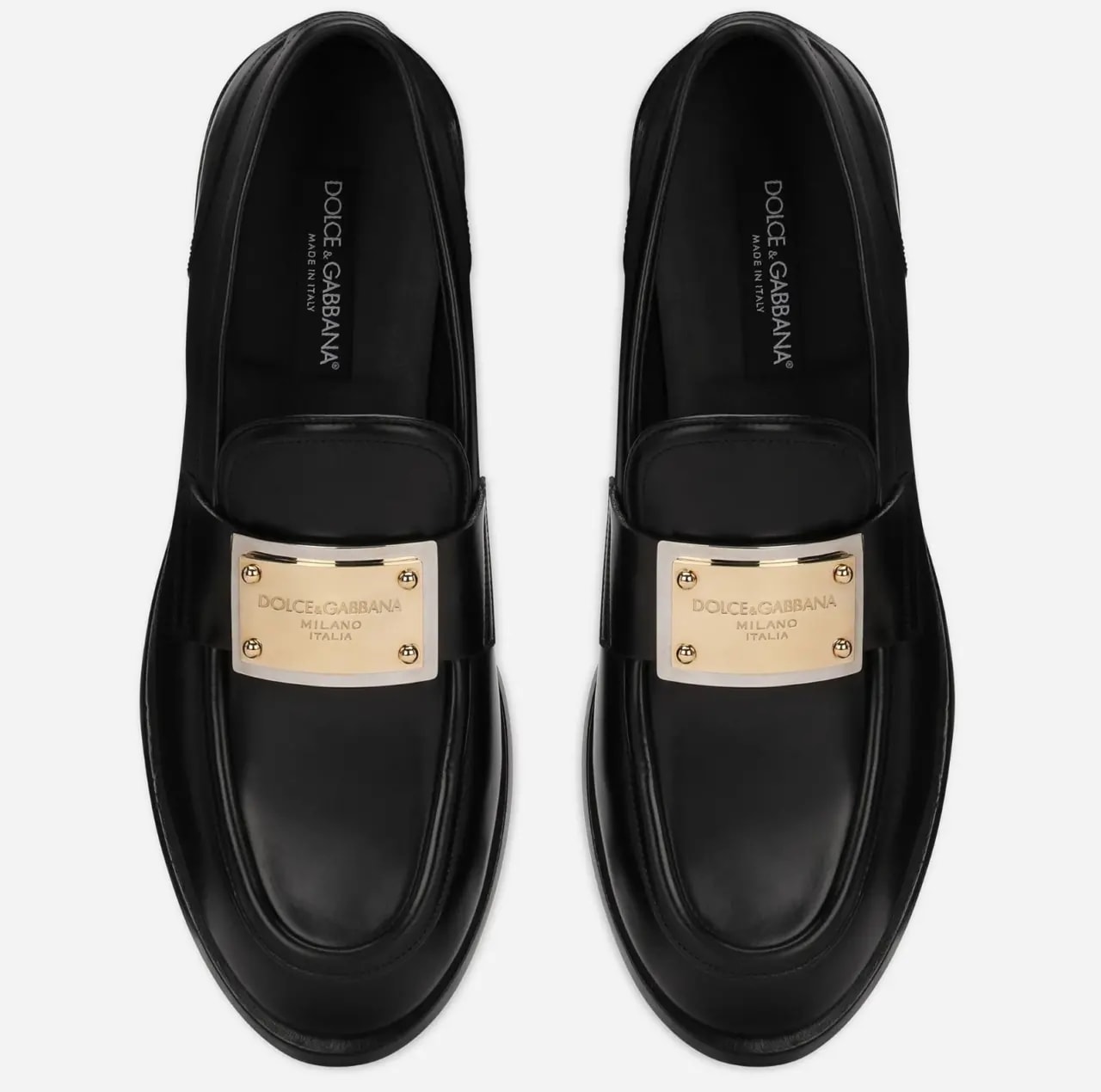 Giày Dolce & Gabbana Brushed Loafers 'Black' A30203AB64080999 — ảnh 2
