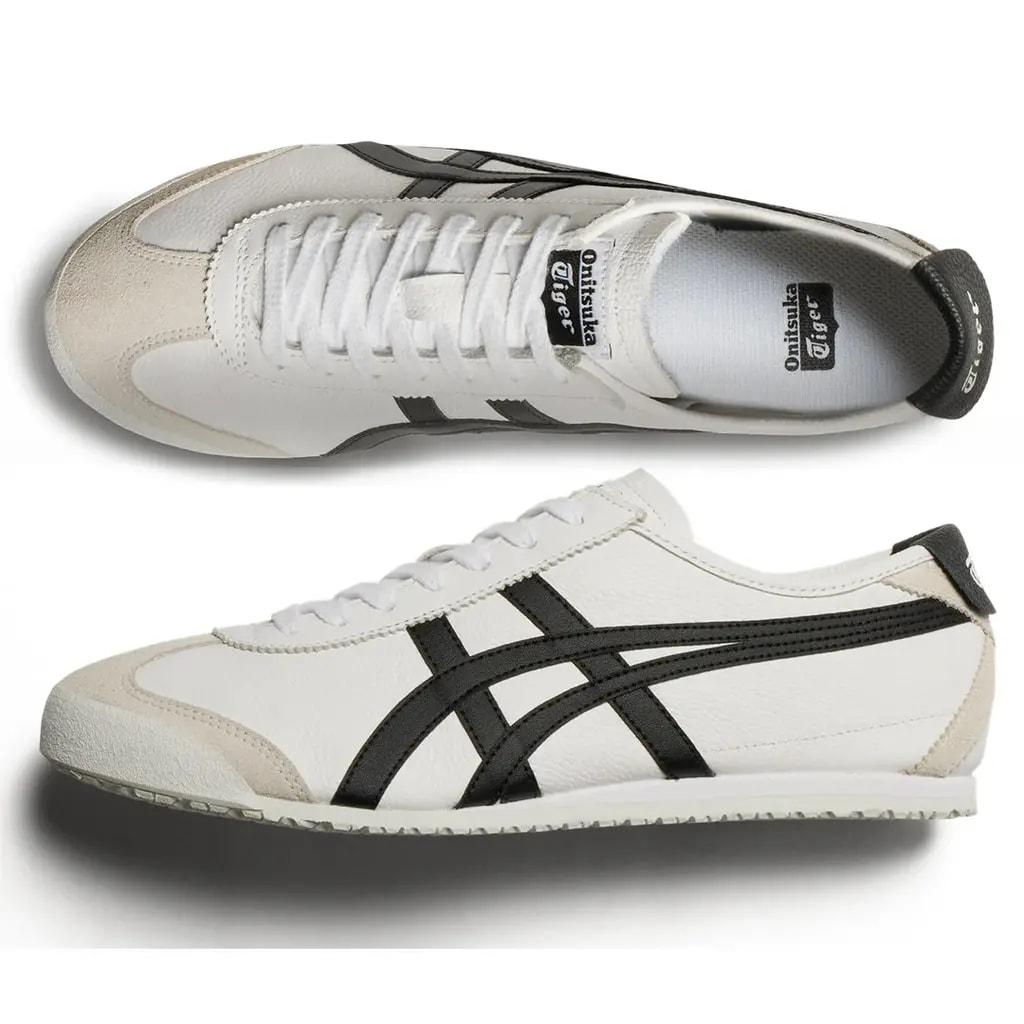Giày Onitsuka Tiger Mexico 66 'White Black' 1183A201-126 — ảnh 4