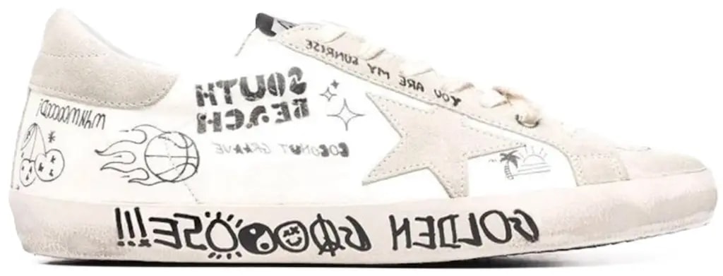 Giày Golden Goose Super-Star 'White' GMF00101-F002647-10220 — kich-thuoc: 40